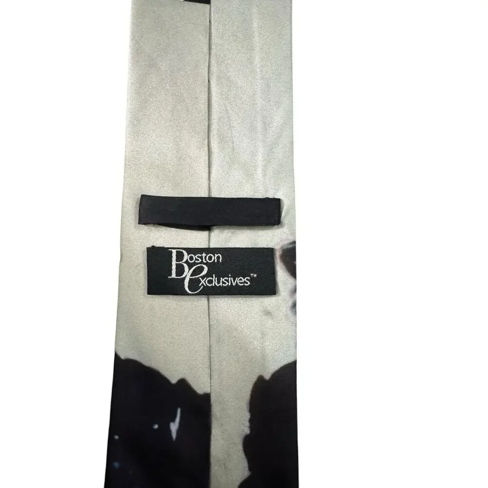 Boston Exclusives Uncle Sam American Patriotic Novelty Necktie 100% Silk